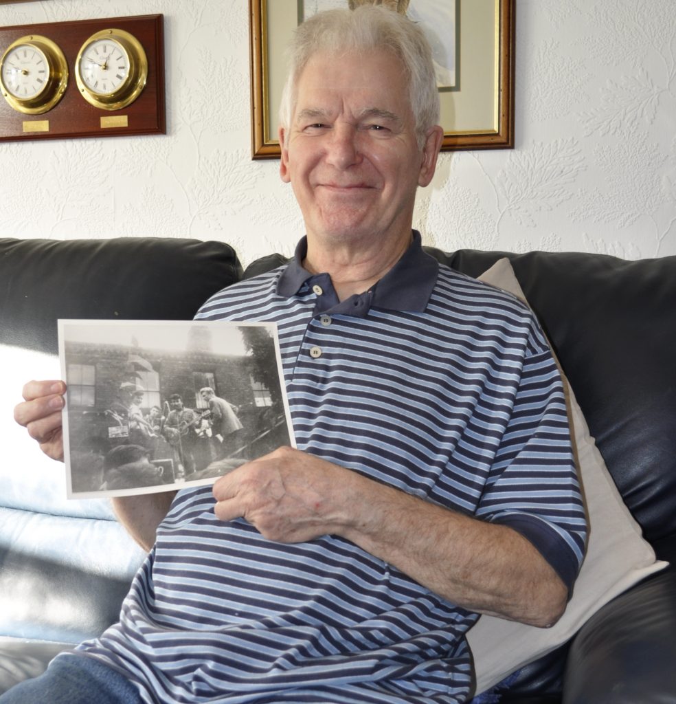 Charlie with his Photograph