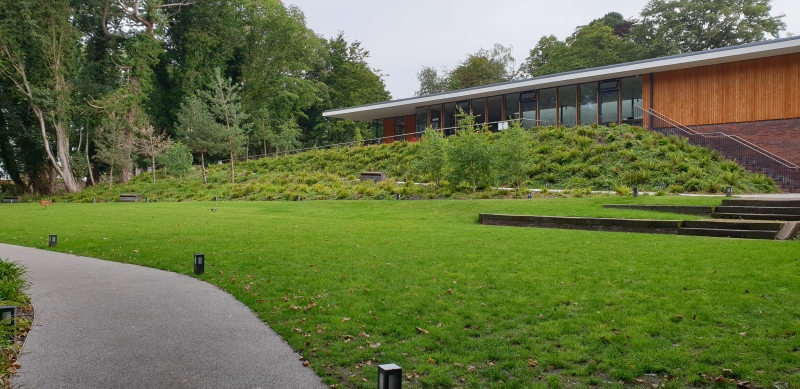 The new Strawberry Field Visitor Centre