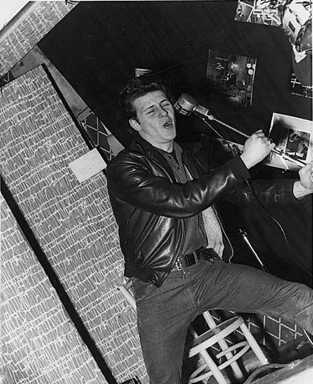 Pete Best sings with The Beatles